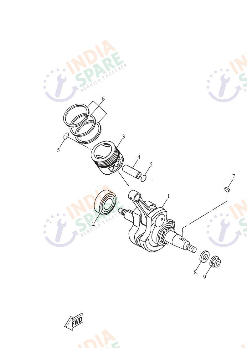 CRANKSHAFT & PISTON